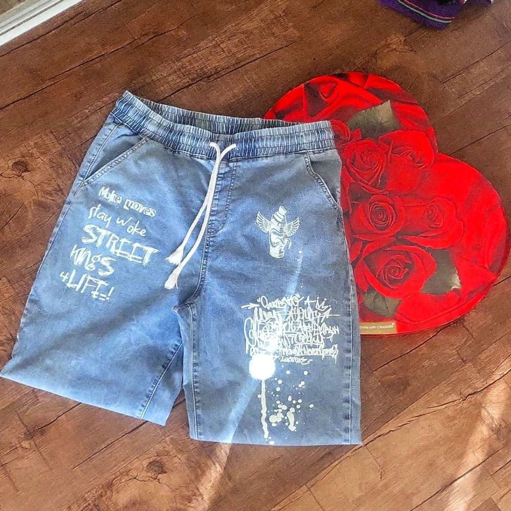 V.I.P jeans with string 13/14 New